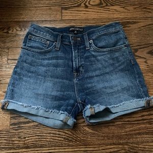 High rise Denim Shorts